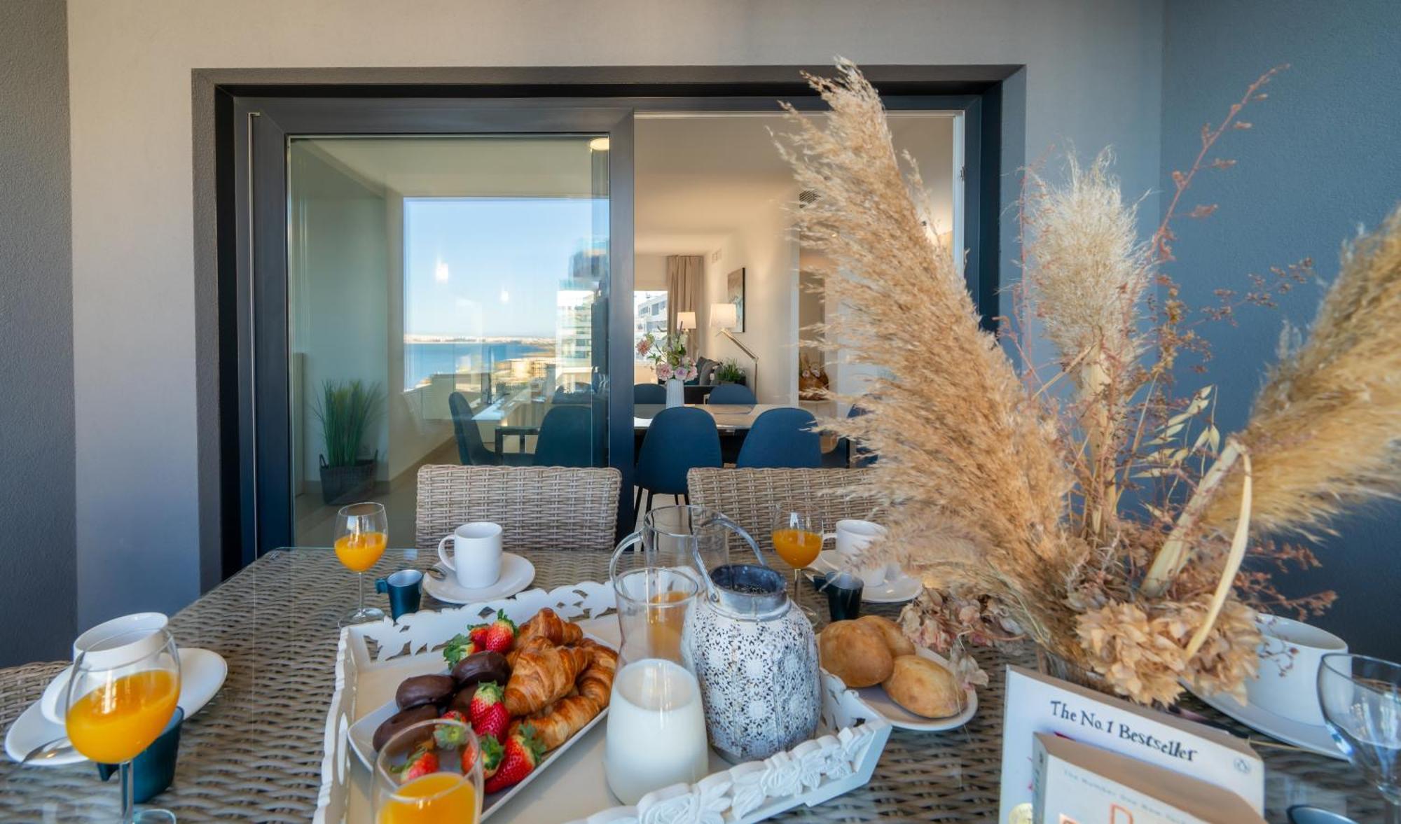 Apartamento Premium Con Jacuzzi Y Vistas Al Mar En Punta Prima, Torrevieja By Rentalole ภายนอก รูปภาพ