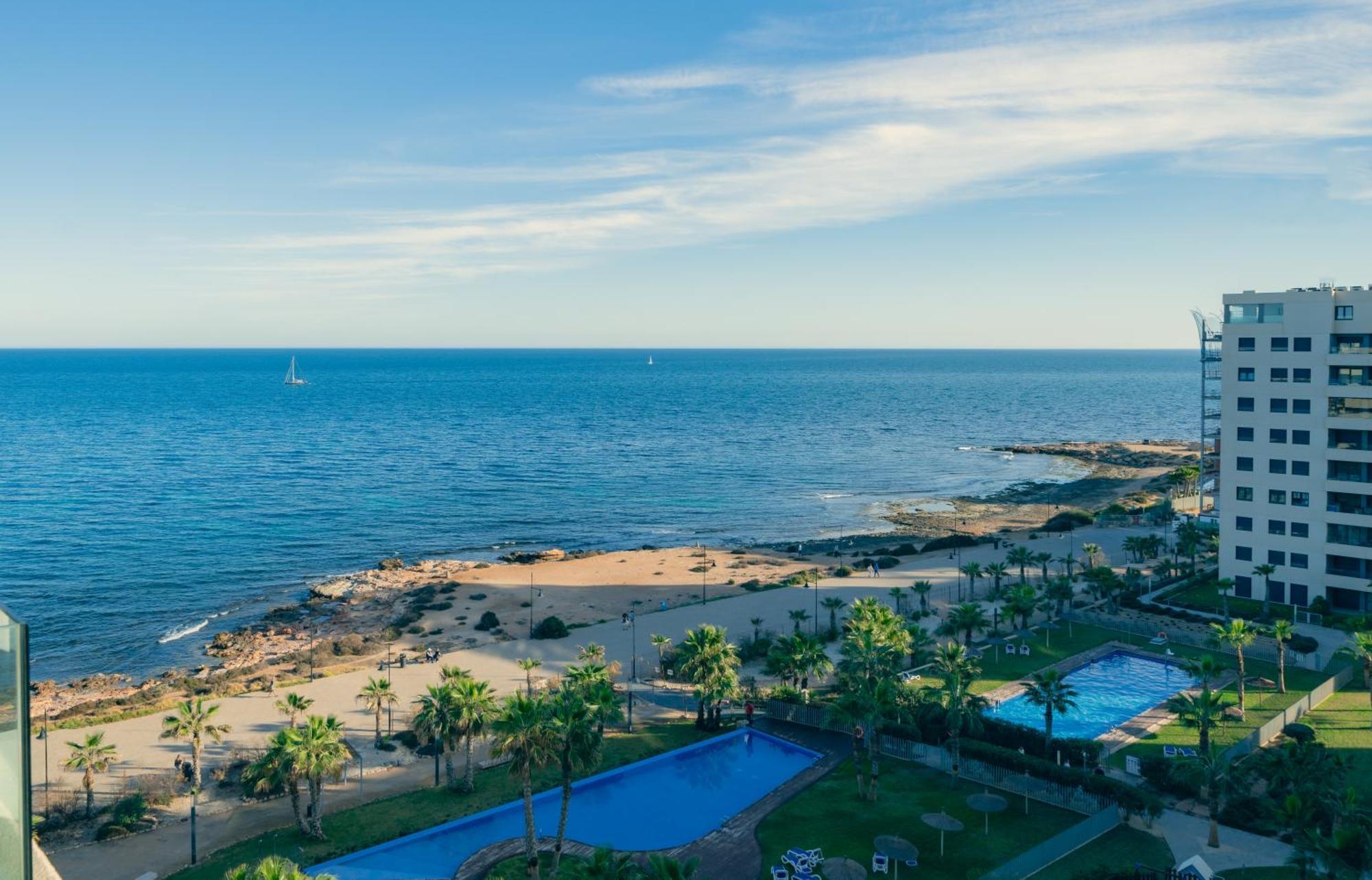 Apartamento Premium Con Jacuzzi Y Vistas Al Mar En Punta Prima, Torrevieja By Rentalole ภายนอก รูปภาพ
